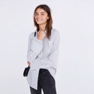 Madewell button down striped shirt Bristol